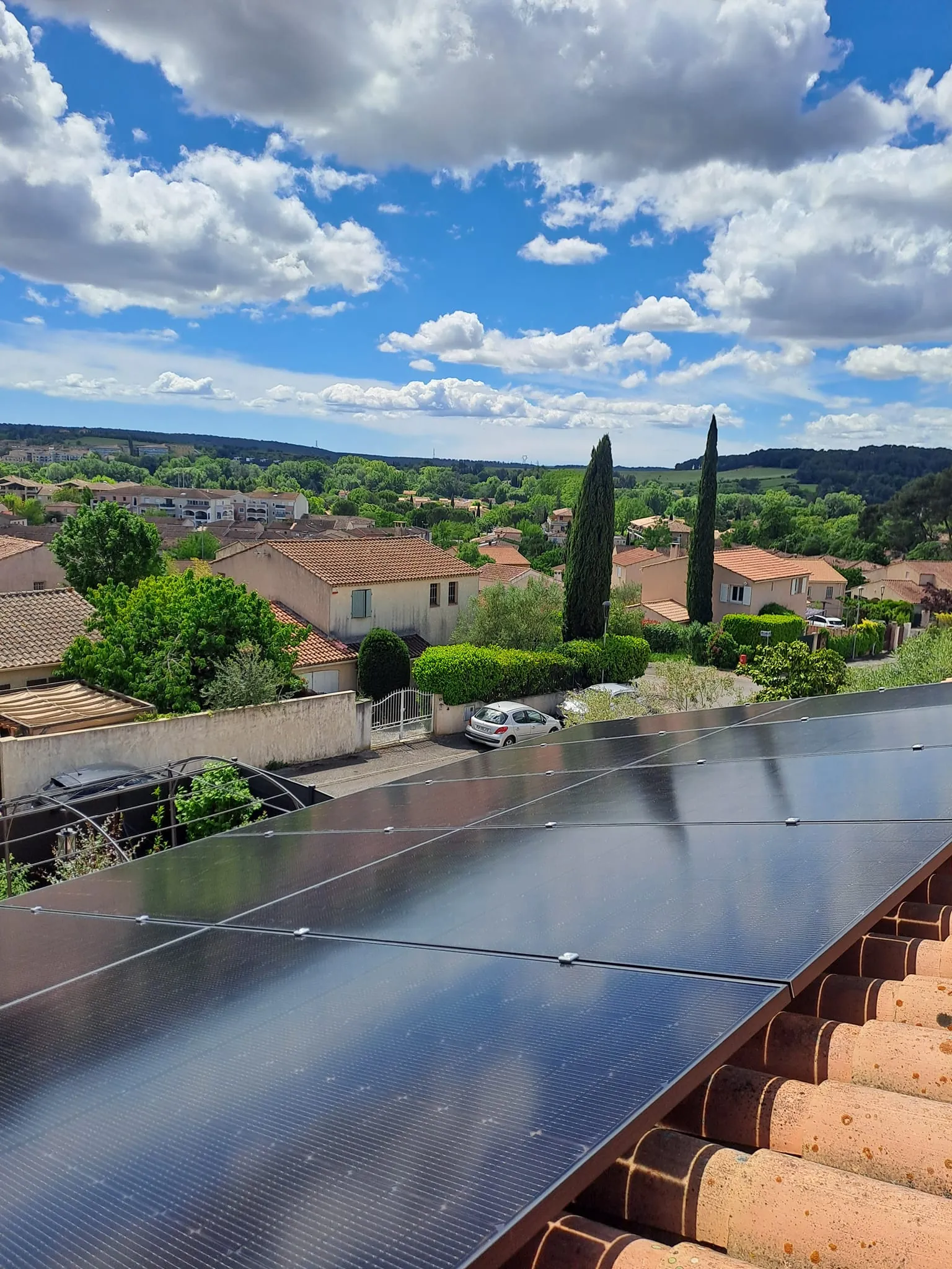 Réalisation AJ Solar panneaux solaires