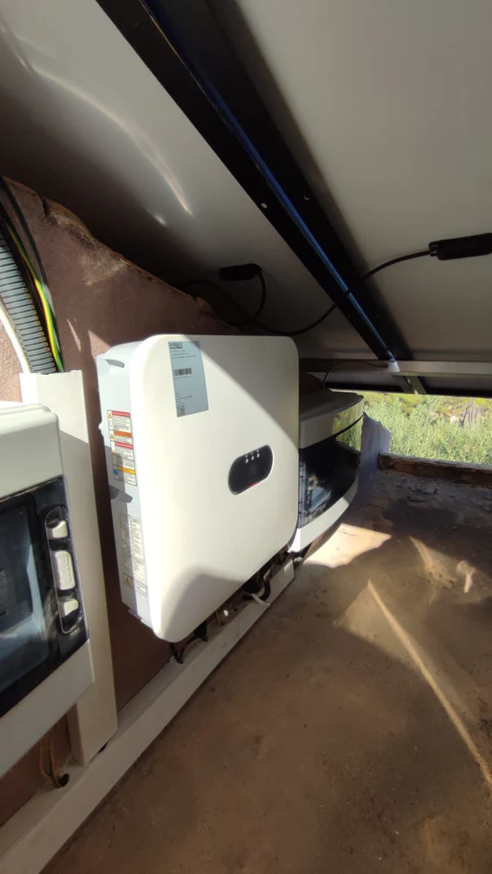 Installation Sunovation vitrée